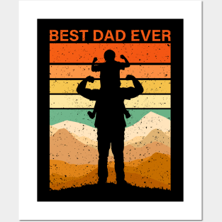 Best Dad Ever! Posters and Art